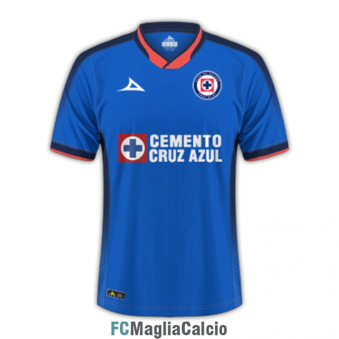 Maillot De Football CRUZ AZUL Mexico - Vintage - No Match Worn - Occasion - Collection