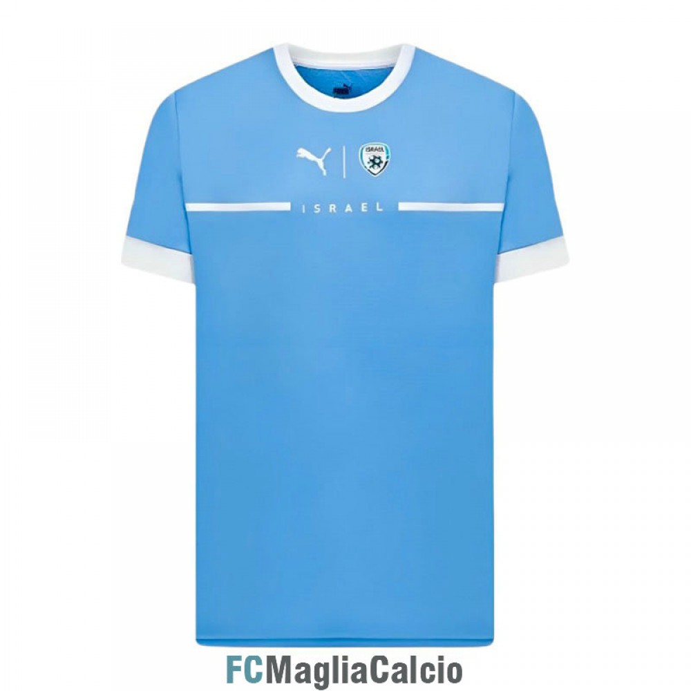 Candymix Israele Calcio T-Shirt da Uomo Maglietta, Taglia X-Small, Colore Arancione